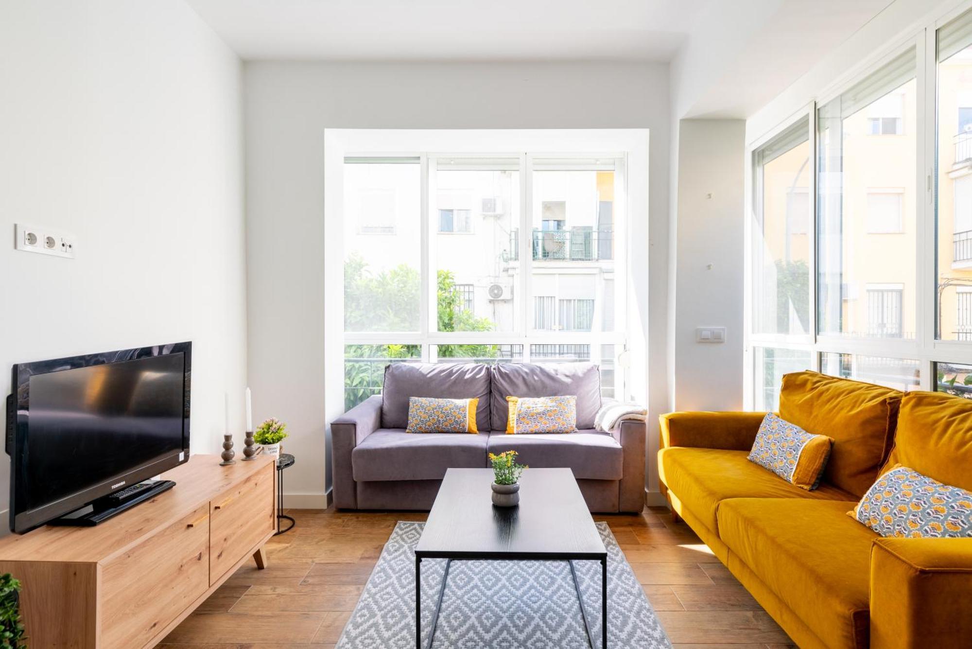 Confortable Apto. 3 Habitaciones เซบีญา ภายนอก รูปภาพ