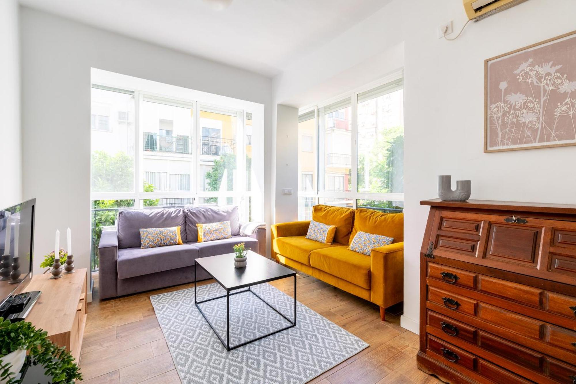 Confortable Apto. 3 Habitaciones เซบีญา ภายนอก รูปภาพ