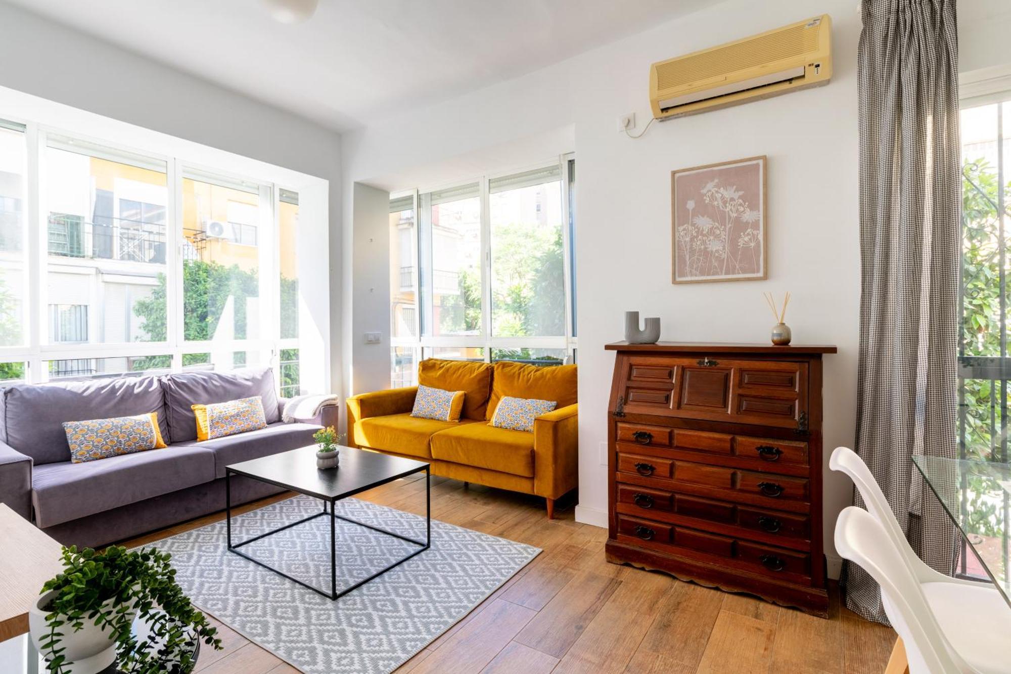 Confortable Apto. 3 Habitaciones เซบีญา ภายนอก รูปภาพ